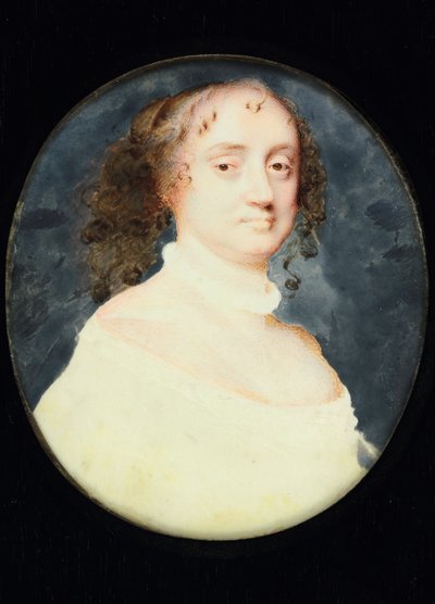 Retrato de una dama llamada Barbara Villiers, Condesa de Suffolk de Samuel Cooper